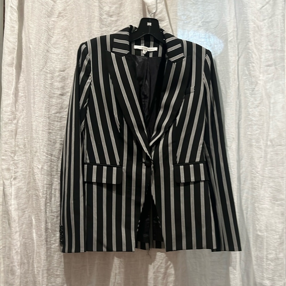 Veronica Beard Pinstripe Blazer size 4